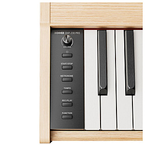 Donner DHP-200 Pro Digital Stage Piano, Beige